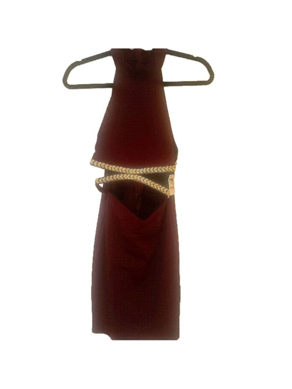 Charlotte Russe Peekaboo gold detail dress! - Picture 6 of 8